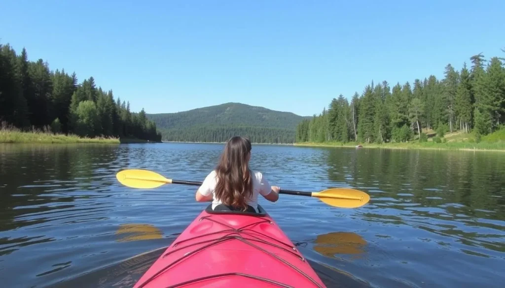 Discover Bowman Lake by kayak or canoe