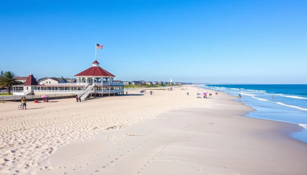 Easton's Beach (First Beach) in Newport Rhode Island Easton's Beach (First Beach) in Newport Rhode Island
