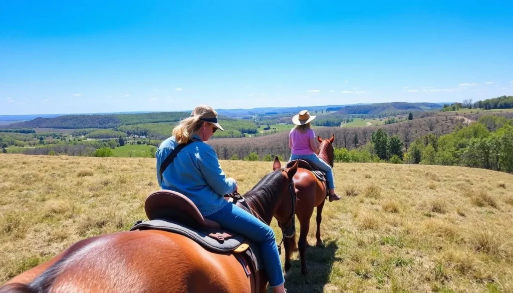 Experience Branson on horseback