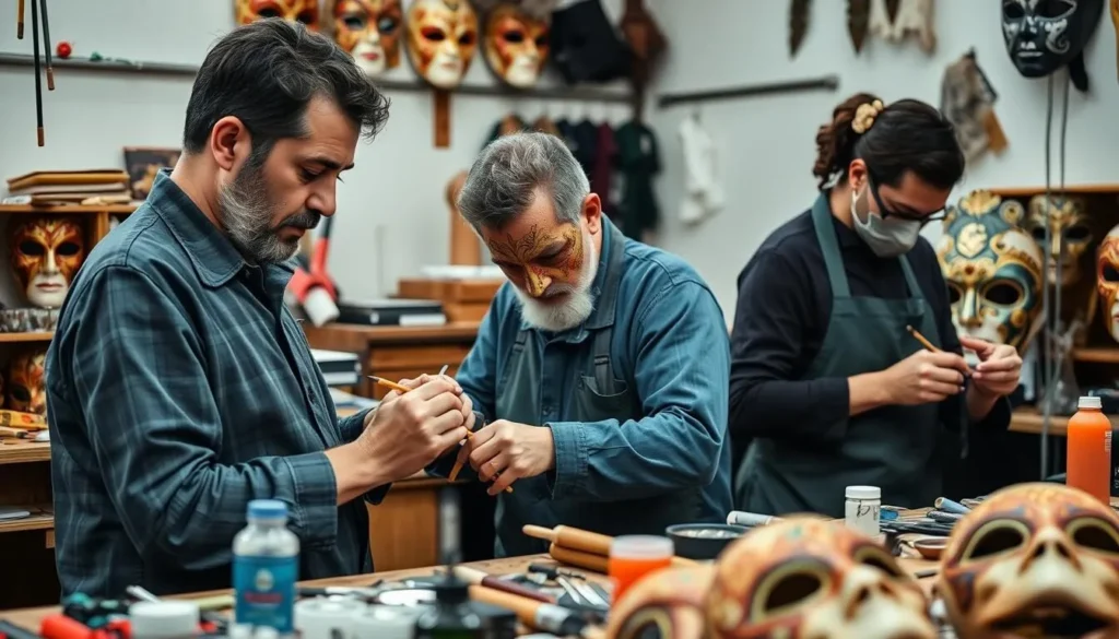 Experience Venetian mask-making