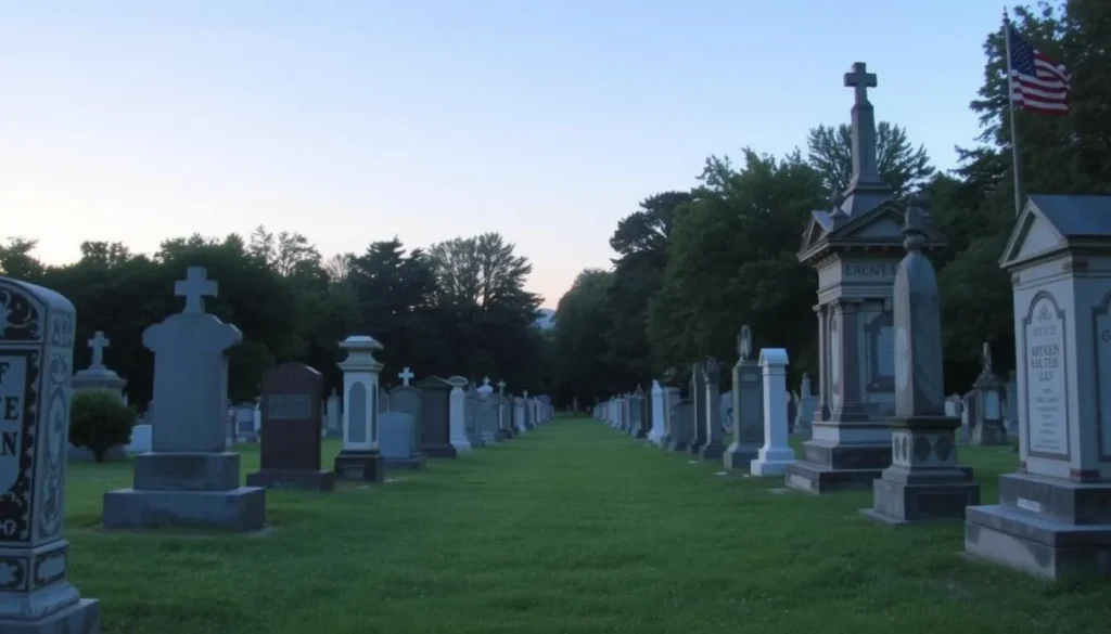 Explore Greenridge Cemetery at dusk with the Saratoga Springs Preservation Foundation.