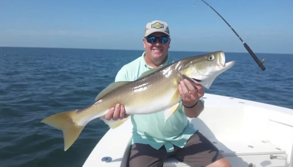 Explore Gulfport's fishing charters and shore fishing options