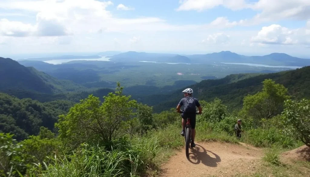 Explore Kep National Park mountain biking trails