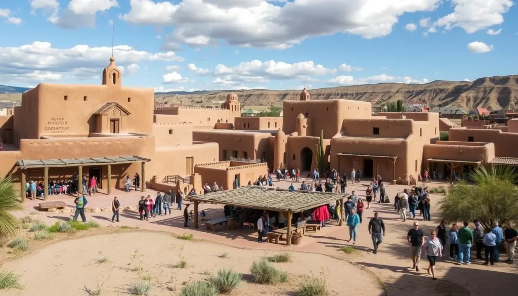 Explore ancient pueblos and cultural festivals in New Mexico