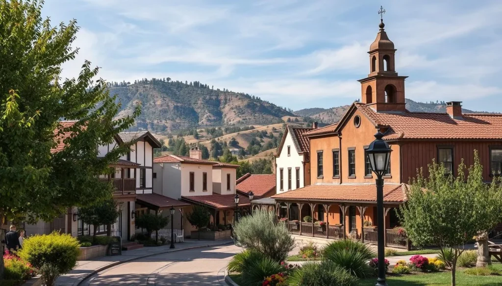 Explore historic towns near Silverado Mountains, California