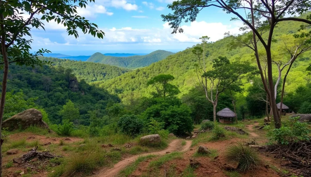Explore the Cardamom Mountains' diverse wildlife and ecosystems.