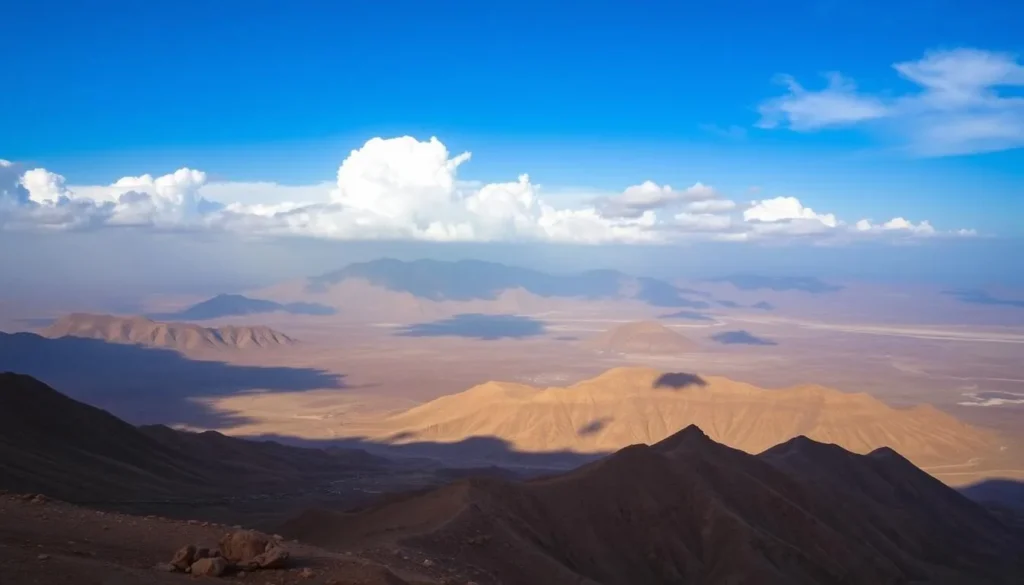 Explore the Goda Mountains in Djibouti, featuring rugged terrain and breathtaking vistas.