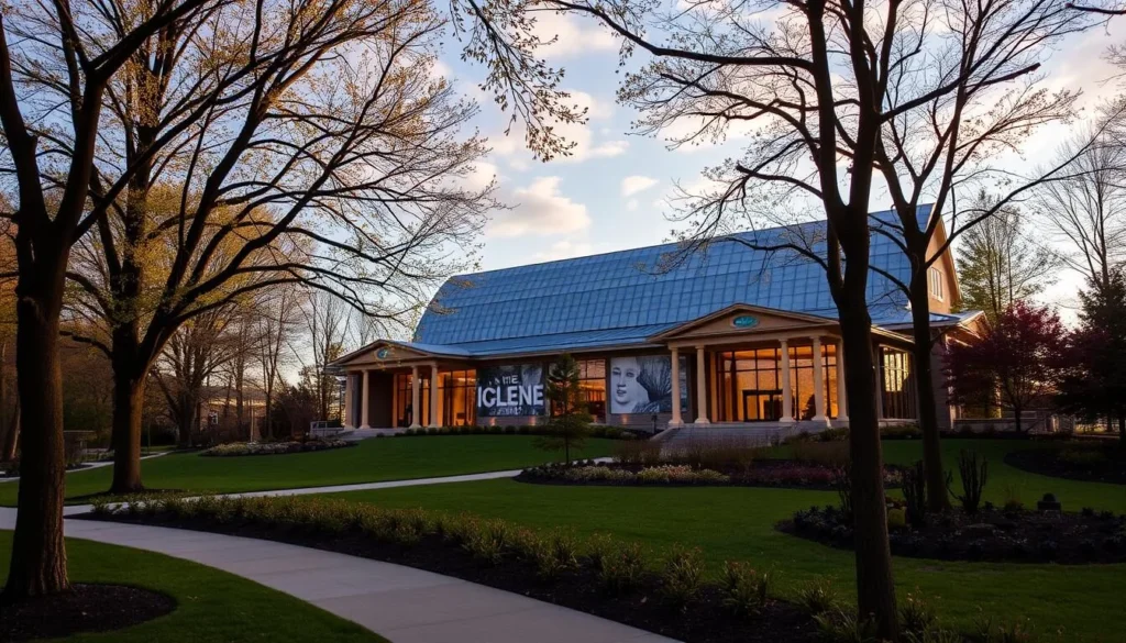 Explore the Michener Art Museum's unique architecture and beautiful surroundings.