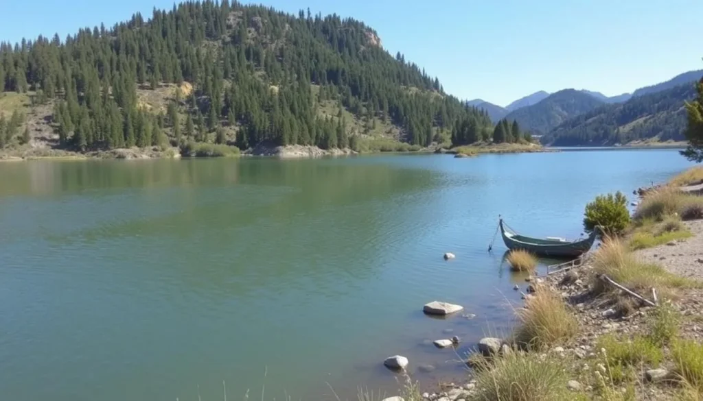 Explore the South Thermalito Forebay Recreation Area with a scenic view.