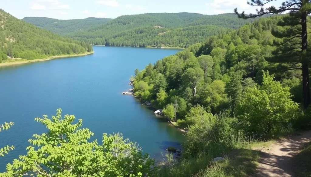 Explore the beautiful trails around Willow Creek Reservoir