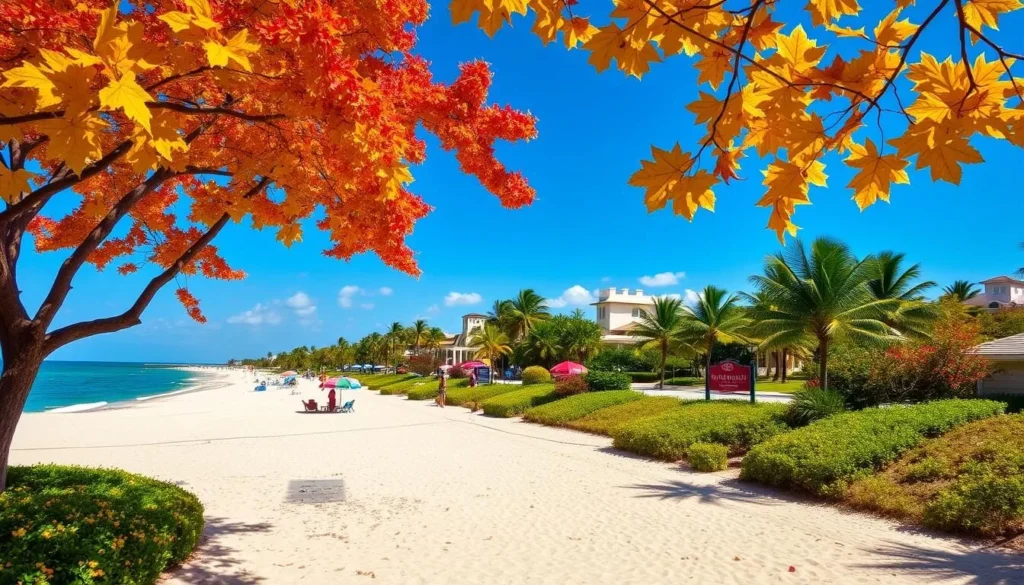 Explore the beauty of Palm Beach during the fall season