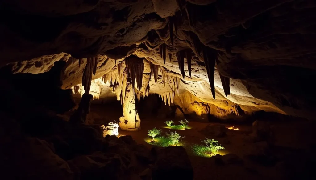 Explore the hidden caves near Lake of the Ozarks