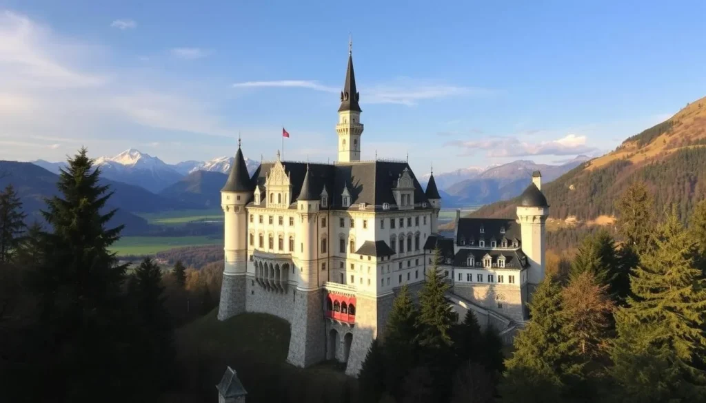 Explore the majestic Stockalper Castle Brig