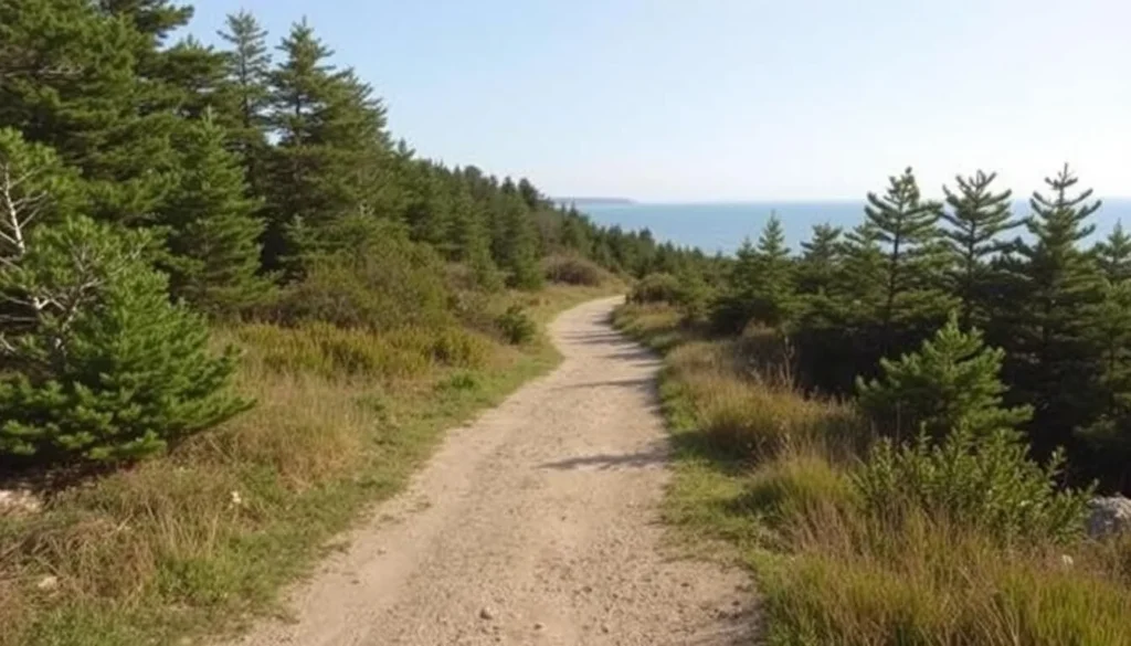 Explore the scenic trails of Montauk State Park