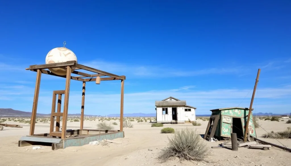 Explore the surreal landscape of Bombay Beach, California, with its unique blend of decay and artistic rebirth.