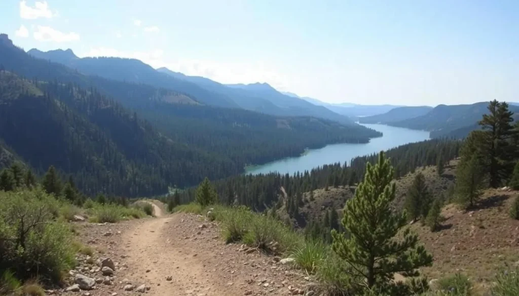 Explore the trails around Long Valley Reservoir