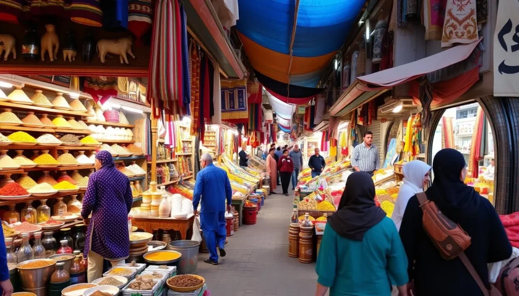Explore the vibrant souks of Safaqis