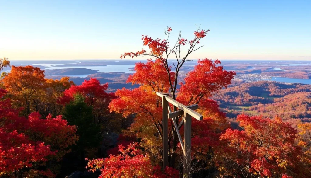 Fall foliage at Bear Mountain State Park in Rockland County New York showcasing vibrant autumn colors Fall foliage at Bear Mountain State Park in Rockland County New York showcasing vibrant autumn colors