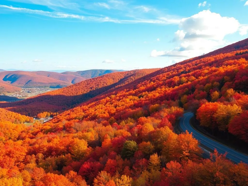 Fall foliage in Chenango County New York, highlighting one of the best times to visit and enjoy the best things to do in the area Fall foliage in Chenango County New York, highlighting one of the best times to visit and enjoy the best things to do in the area