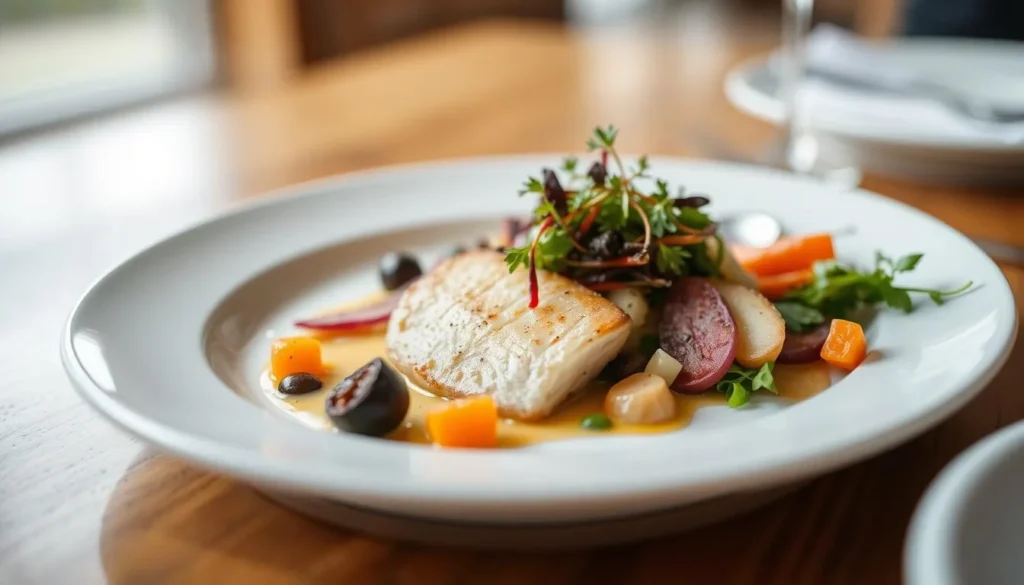 Farm-to-table restaurant dish featuring local Finger Lakes ingredients, Chemung County, New York things to do Farm-to-table restaurant dish featuring local Finger Lakes ingredients, Chemung County, New York things to do
