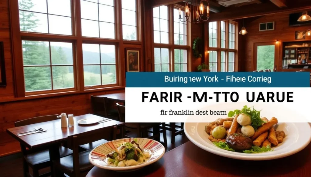 Farm-to-table restaurant in Franklin County, New York serving local Adirondack cuisine Farm-to-table restaurant in Franklin County, New York serving local Adirondack cuisine