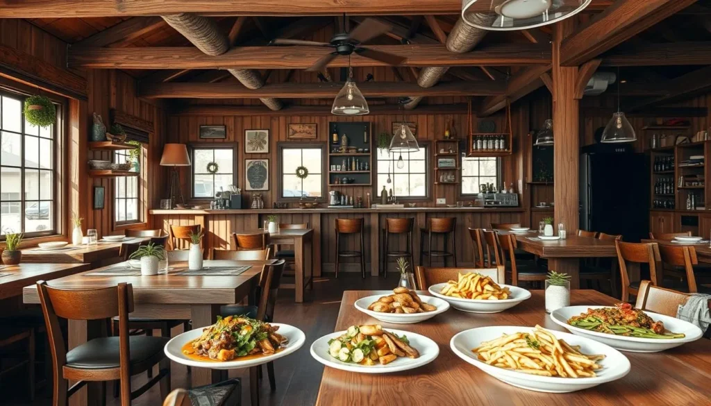 Farm-to-table restaurant in Nevada County with fresh local dishes and rustic decor Farm-to-table restaurant in Nevada County with fresh local dishes and rustic decor