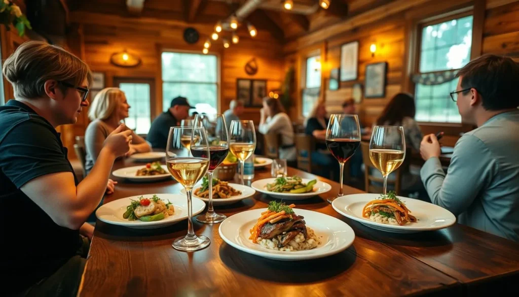 Farm-to-table restaurant in Wayne County serving local produce and wines Farm-to-table restaurant in Wayne County serving local produce and wines