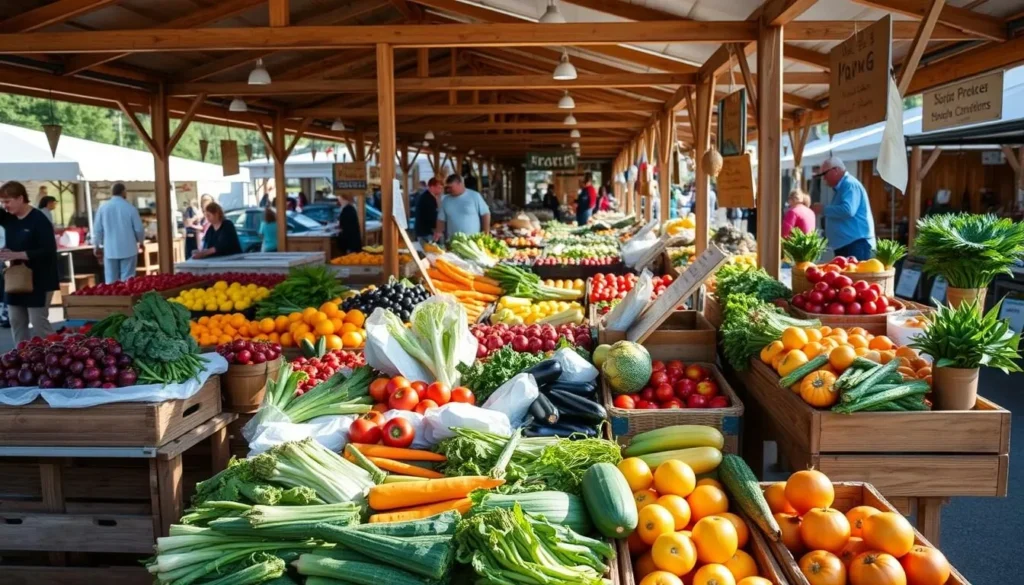 Farmers market in St. Lawrence County with fresh local produce Farmers market in St. Lawrence County with fresh local produce