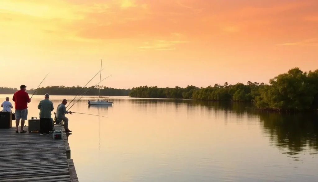 Fishing at Lake Weir in Marion County Florida Fishing at Lake Weir in Marion County Florida