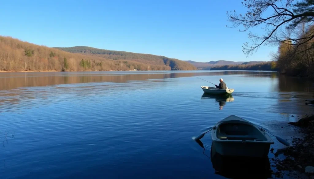 Fishing on the Susquehanna River in Tioga County NY