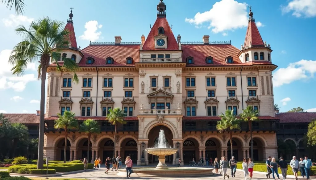 Flagler College historic campus in St. Augustine, St. Johns County Florida Flagler College historic campus in St. Augustine, St. Johns County Florida
