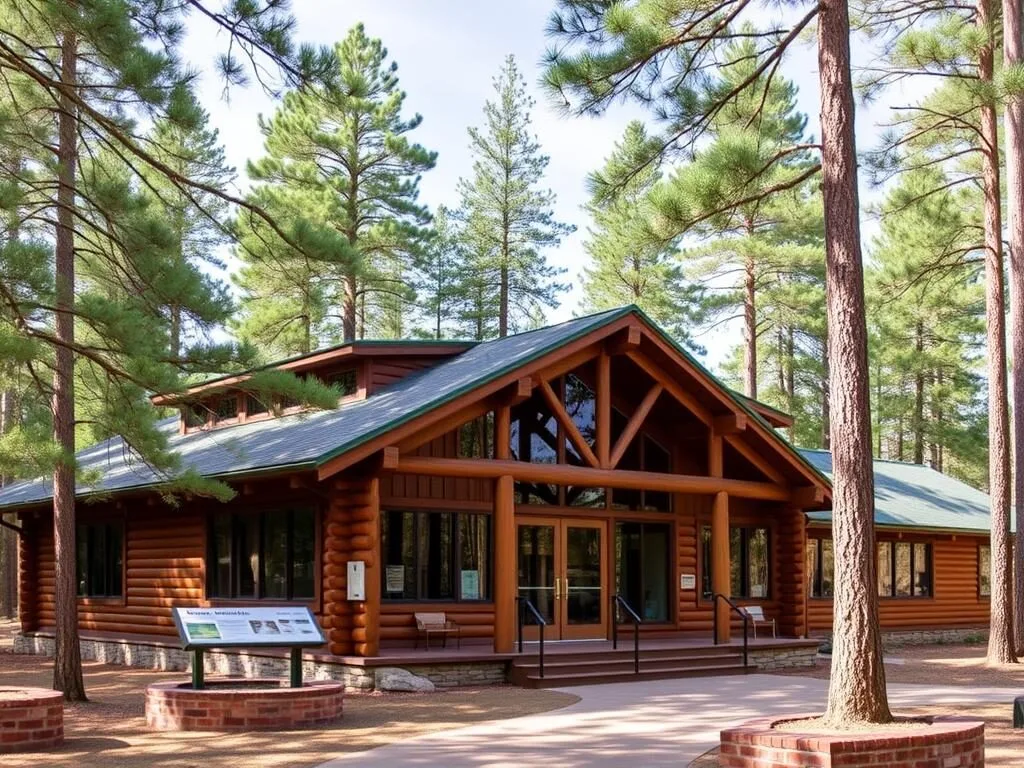 Forest Heritage Center Museum in Beavers Bend State Park near Broken Bow Lake, Oklahoma