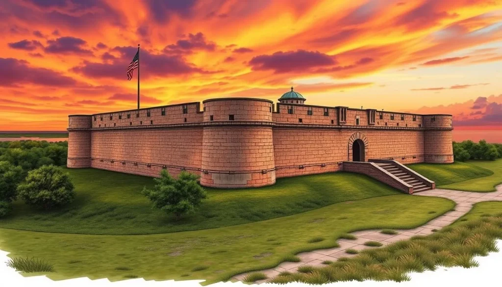 Fort Pickens historic fortification