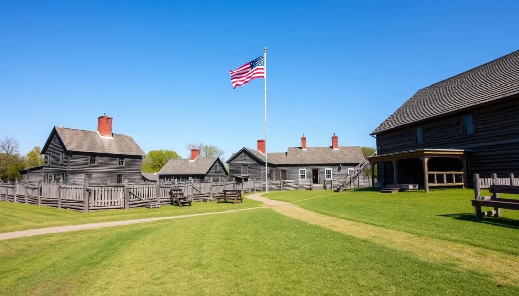 Fort Stanwix National Monument in Oneida County New York Fort Stanwix National Monument in Oneida County New York