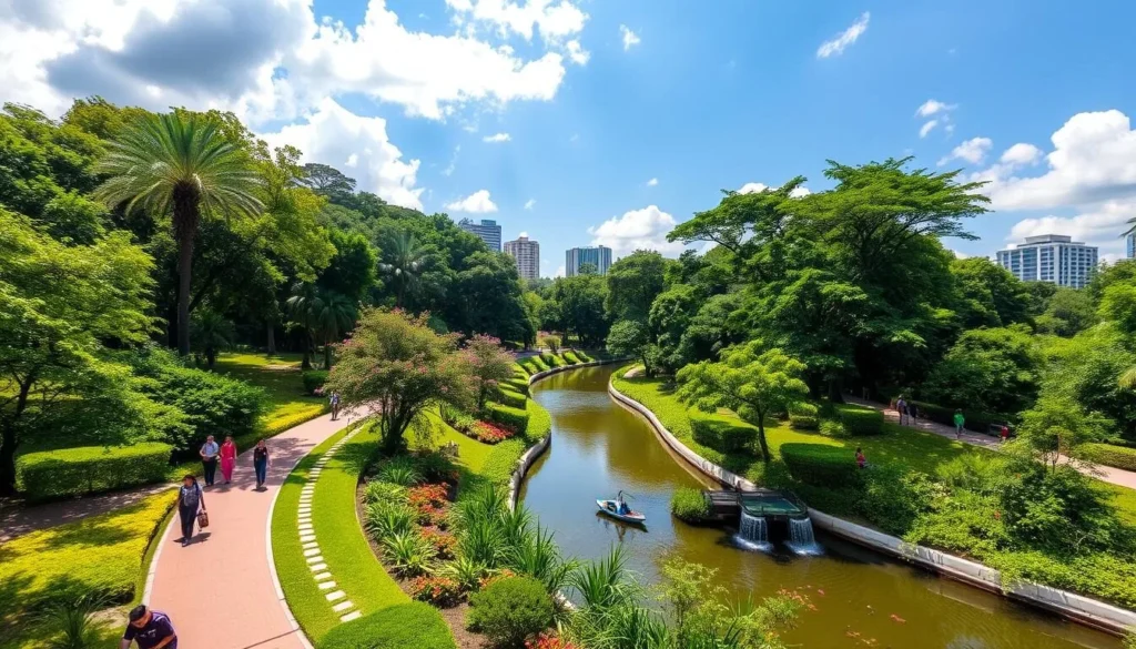 Generate an image of Bishan-Ang Mo Kio Park Singapore