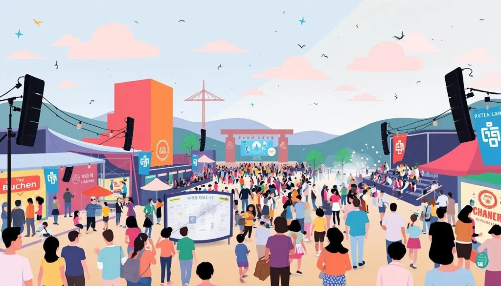 Generate an image of Bucheon Cultural Complex events