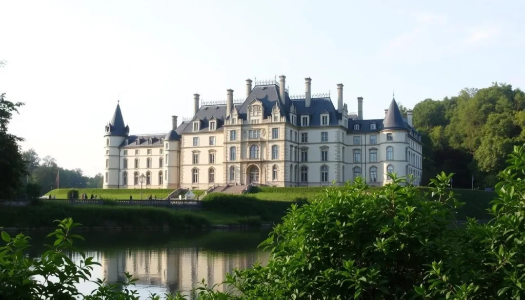 Generate an image of Château d'Ouchy