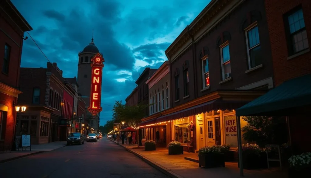 Generate an image of a Gone Girl filming location in Cape Girardeau