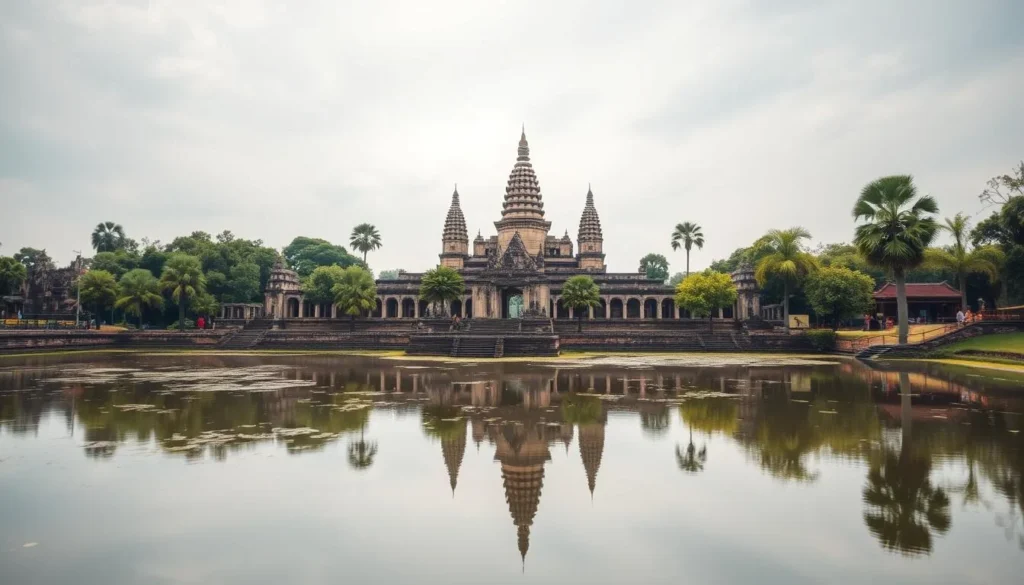 Generate an image of the Ayutthaya Historical Park, showcasing its ancient temple ruins.