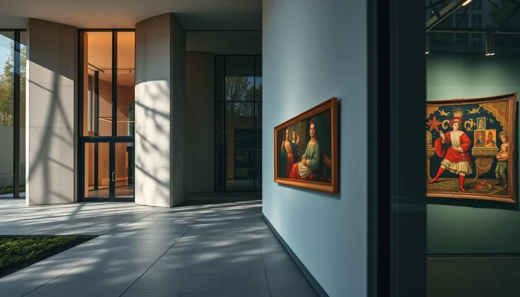 Generate an image of the Foundation Beyeler's building or a notable artwork within its collection.