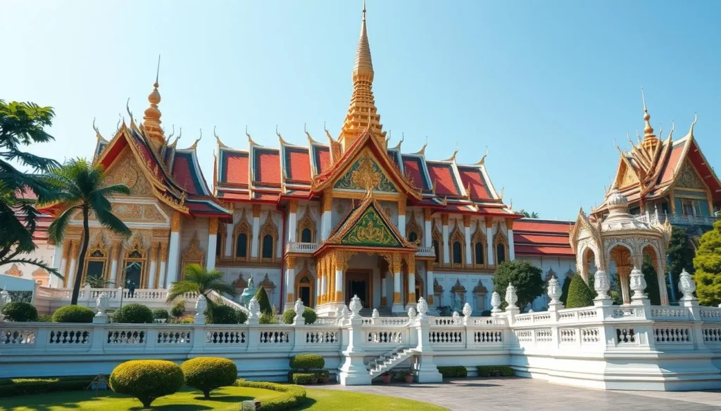 Generate an image of the Grand Palace in Bangkok, Thailand.