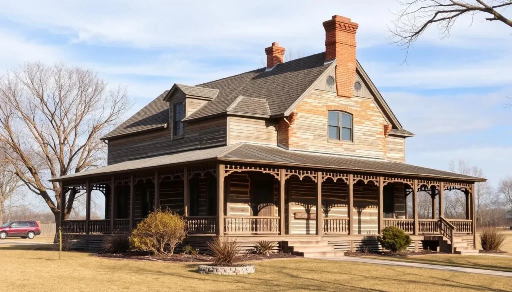 Generate an image of the Jesse James Home Museum in St. Joseph, Missouri.