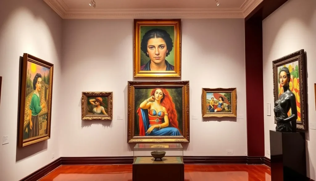 Generate an image of the José María Velasco Museum, highlighting its exhibits on the renowned Mexican artist.