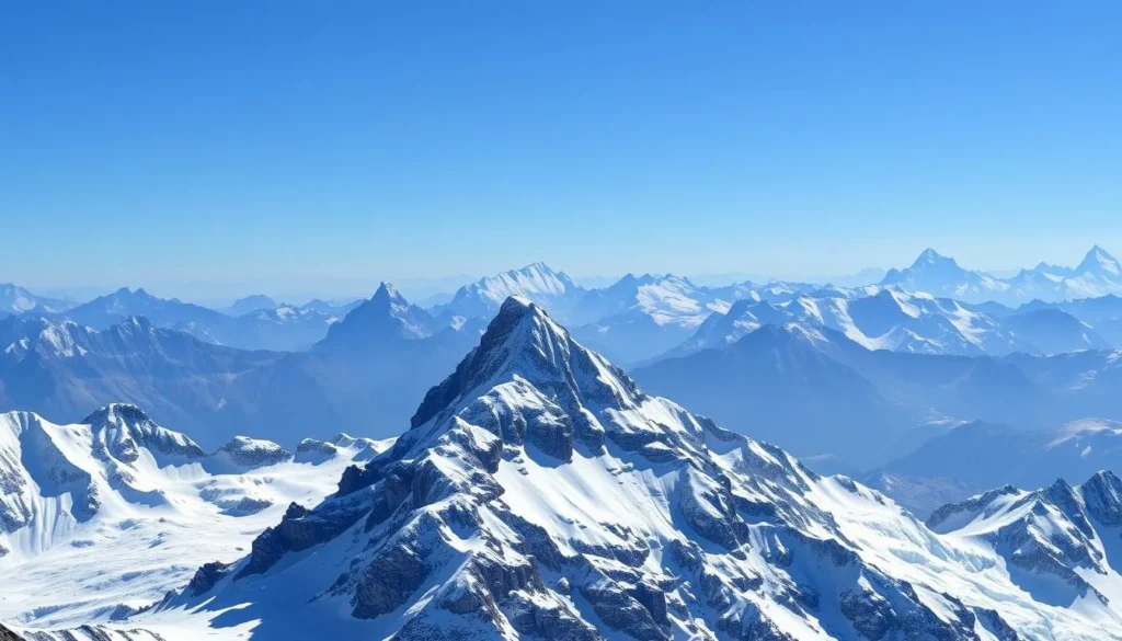 Generate an image of the Jungfraujoch mountain peak