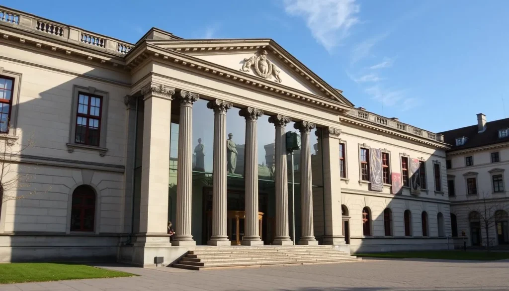 Generate an image of the Kunstmuseum Basel's exterior or a notable artwork within its collection.