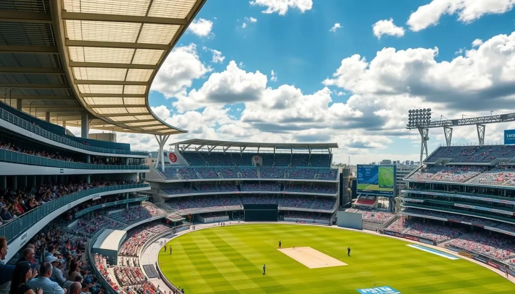 Generate an image of the Melbourne Cricket Ground