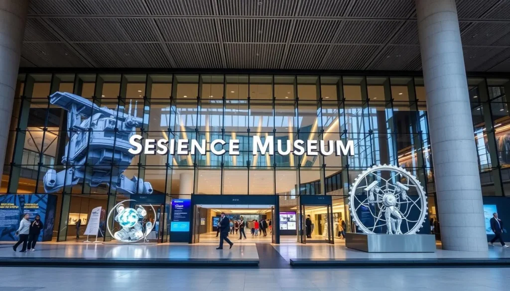 Generate an image of the National Science Museum's exterior or a notable exhibit.