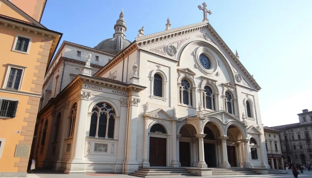 Generate an image of the Scrovegni Chapel's exterior in Padova, Italy, showcasing its 14th-century architecture.