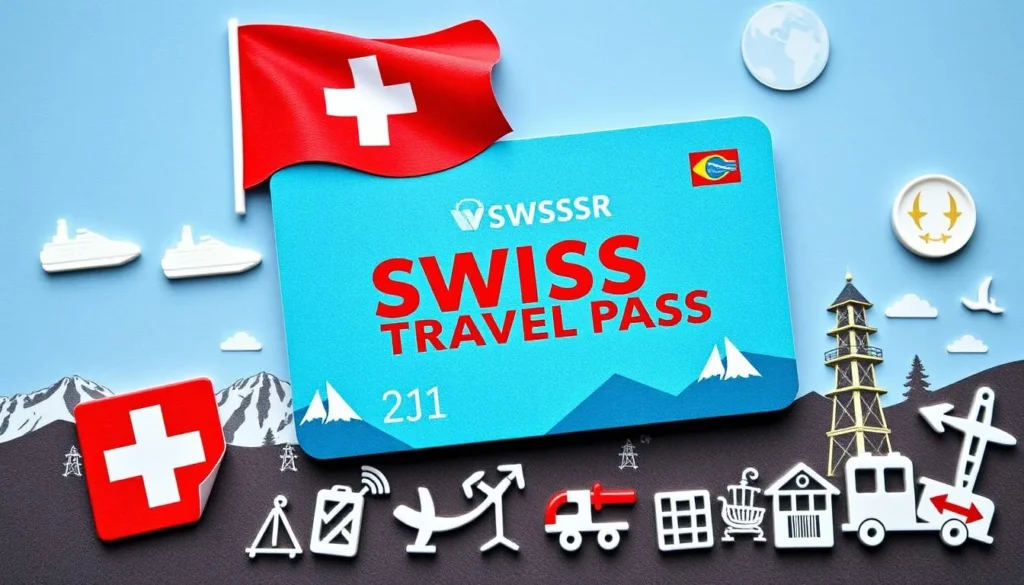 Generate an image of the Swiss Travel Pass