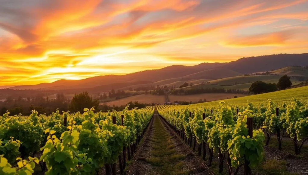 Goldeneye Winery vineyard landscape